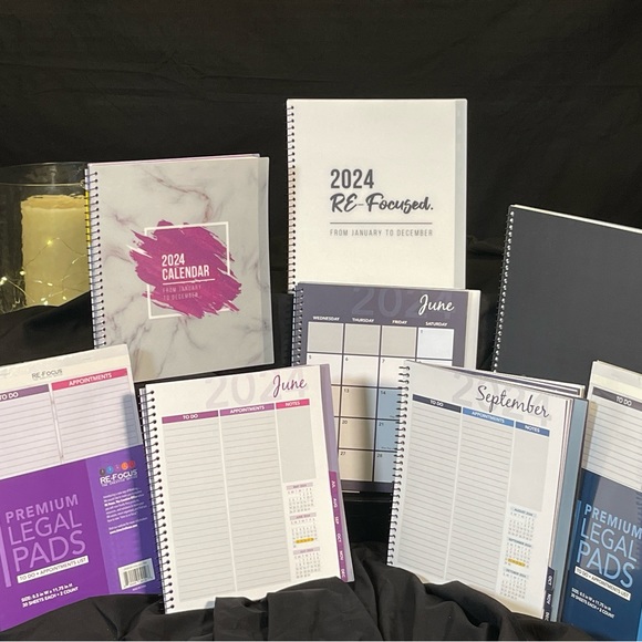 On GMA & Tamron Hall Show! To-Do lists that match our calendars pink or blue new - Picture 9 of 15